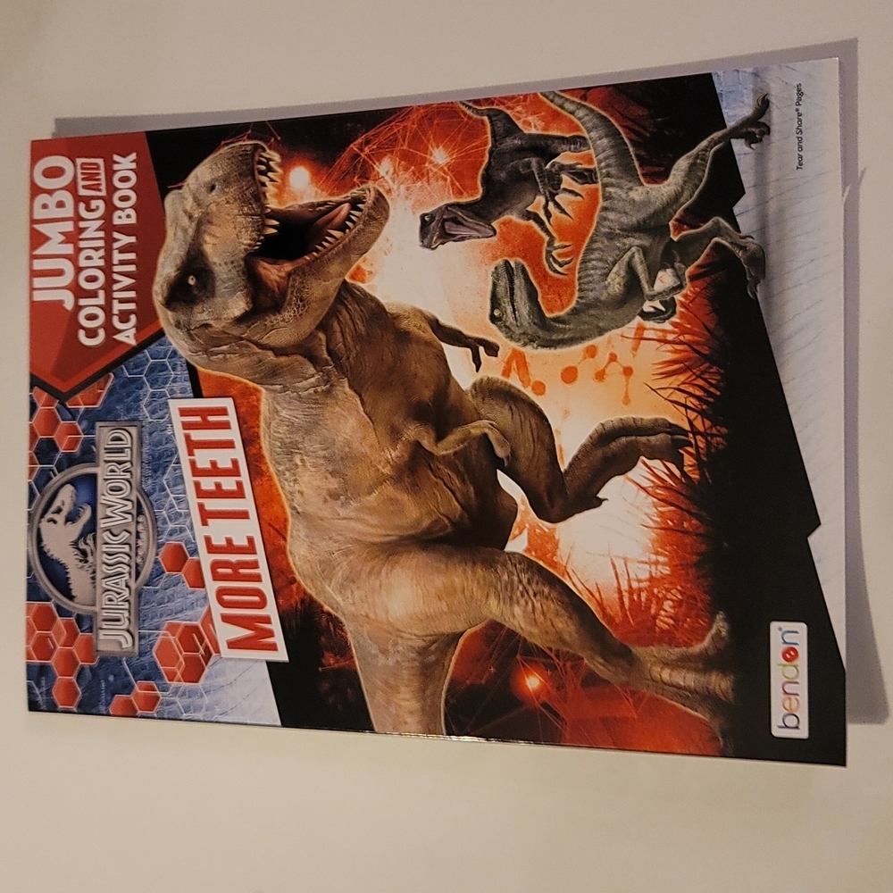 Jurassic World Jumbo Coloring / Activity Book